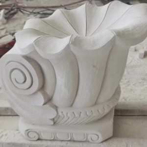 Capitel de columna tallado en 3D