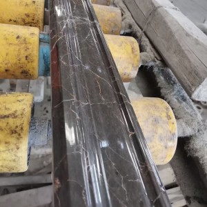 Gold Jade Marble Stone Border Lines