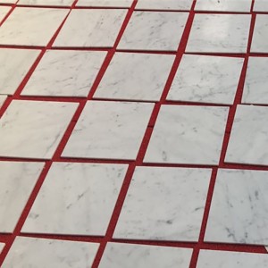 Azulejos de mármol de Carrara de Italia