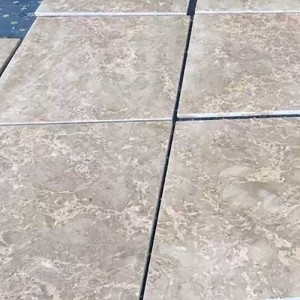 Carreaux de marbre beige du Jiangxi